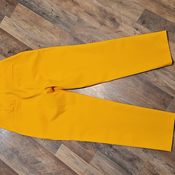 👖Rachel Zoe Mustard Gold Ankle Pants - Picture 5 of 9